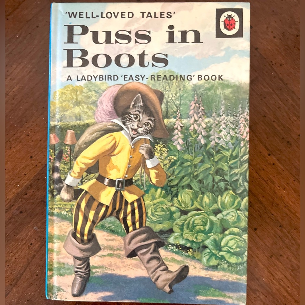 Vintage Puss in Boots Book Ladybird Children’s Series 606D
